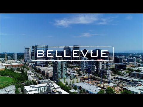 Bellevue - Seattle, Washington, USA | 4K Drone Footage