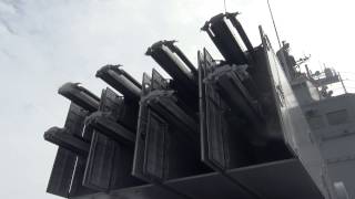 練習艦しらゆき アスロックランチャー 対潜ミサイル 操法展示┃JMSDF TV-3517 Shirayuki ASROC SUM