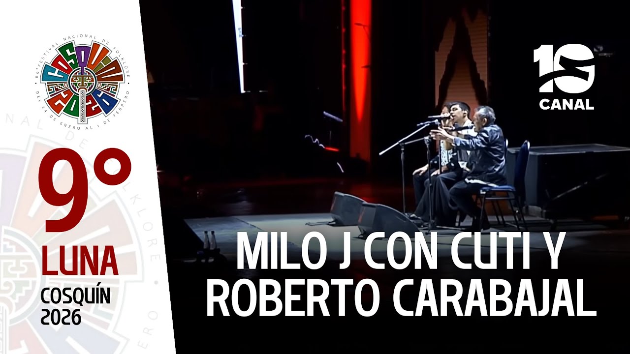Milo J, Cuti y Roberto Carabajal en Cosquín 2026 | “El invisible”