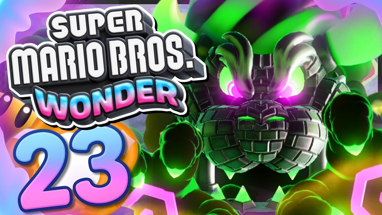 Super Mario Bros. WONDER #23 | Der Finale Kampf gegen SCHLOSS BOWSER!