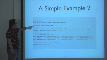 Defining and Building Your AWS Infrastructure with Python by George Goh | PyCon SG 2013