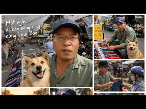 Một ngày đi bán hàng rong cùng 2 vợ chồng linh báo sẽ như thế nào mời mọi người theo e ạ