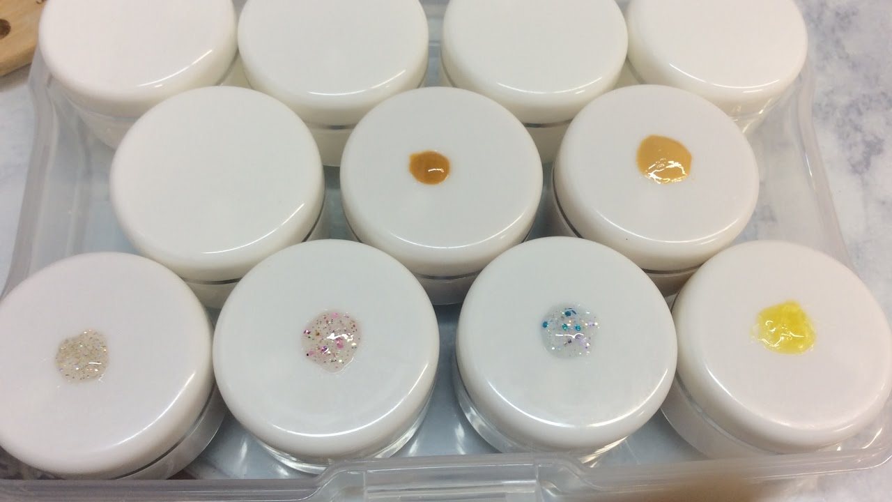 How to make Glitter Gels YouTube