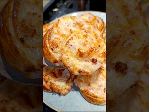 немецкие лепёшки, вкусный завтрак или перекус#завтрак#выпечка#пицца