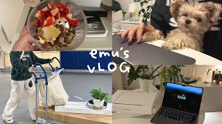 VLOG/IKEAとの別れ👋🏻🥲MacBookを買い替えてムービーナイトした休日🍿メルカリで服を出品