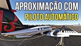 Como fazer uma APROXIMAÇÃO e POUSO AUTOMÁTICO | Flight Simulator 2020