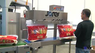 Industrial Grade Vertical Continuous Band Sealer  JORES