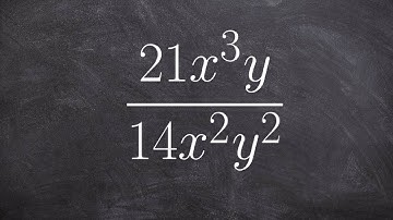 How to simplify dividing two monomials Math help