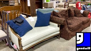 GOODWILL (3 DIFFERENT STORES) SHOP WITH ME FURNITURE KITCHENWARE DECOR SHOPPING STORE WALK THROUGH