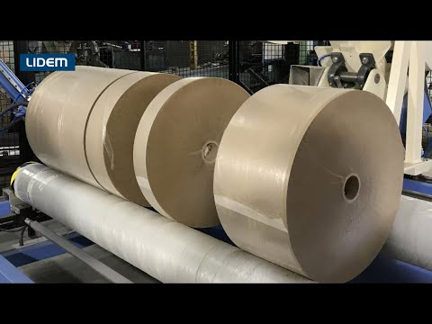 Cortadoras rebobinadoras de papel para bobinas industriales