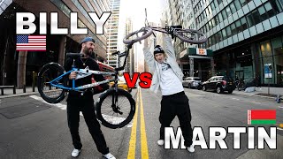 Street BMX Game of BIKE: Billy Perry VS Martin Shershen