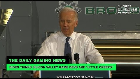 Joe Biden Thinks Game Devs Are “Little Creeps” | UPDATE AVAILABLE