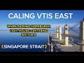 Calling the vtis east once passing horsburgh lighthouse  entering sector 9 singapore strait