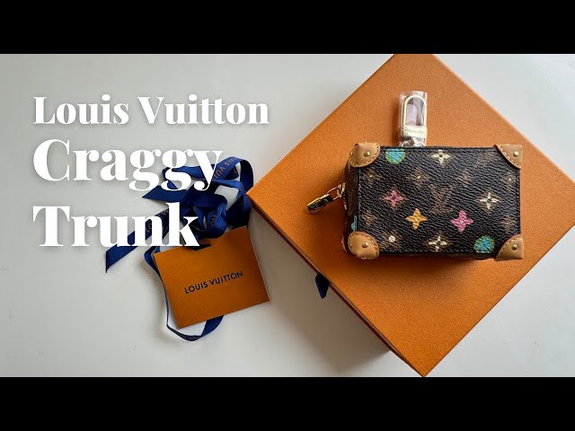 Louis Vuitton トランクデザイン キーホルダー 新作【国内即発】ルイヴィトン ポルト クレ・LV キーホルダー
