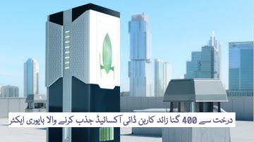 Bioreactor absorbs more than 400 times carbon dioxide from the tree