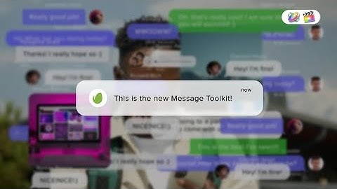 Apple Motion Template: Message Toolkit