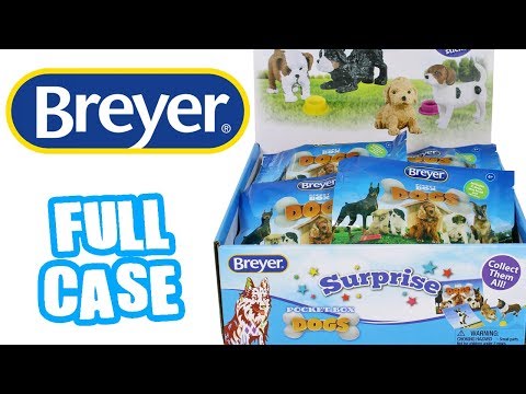 Breyer Mystery Pocket Box Dogs Blind Bags Dog 18 count sealed new