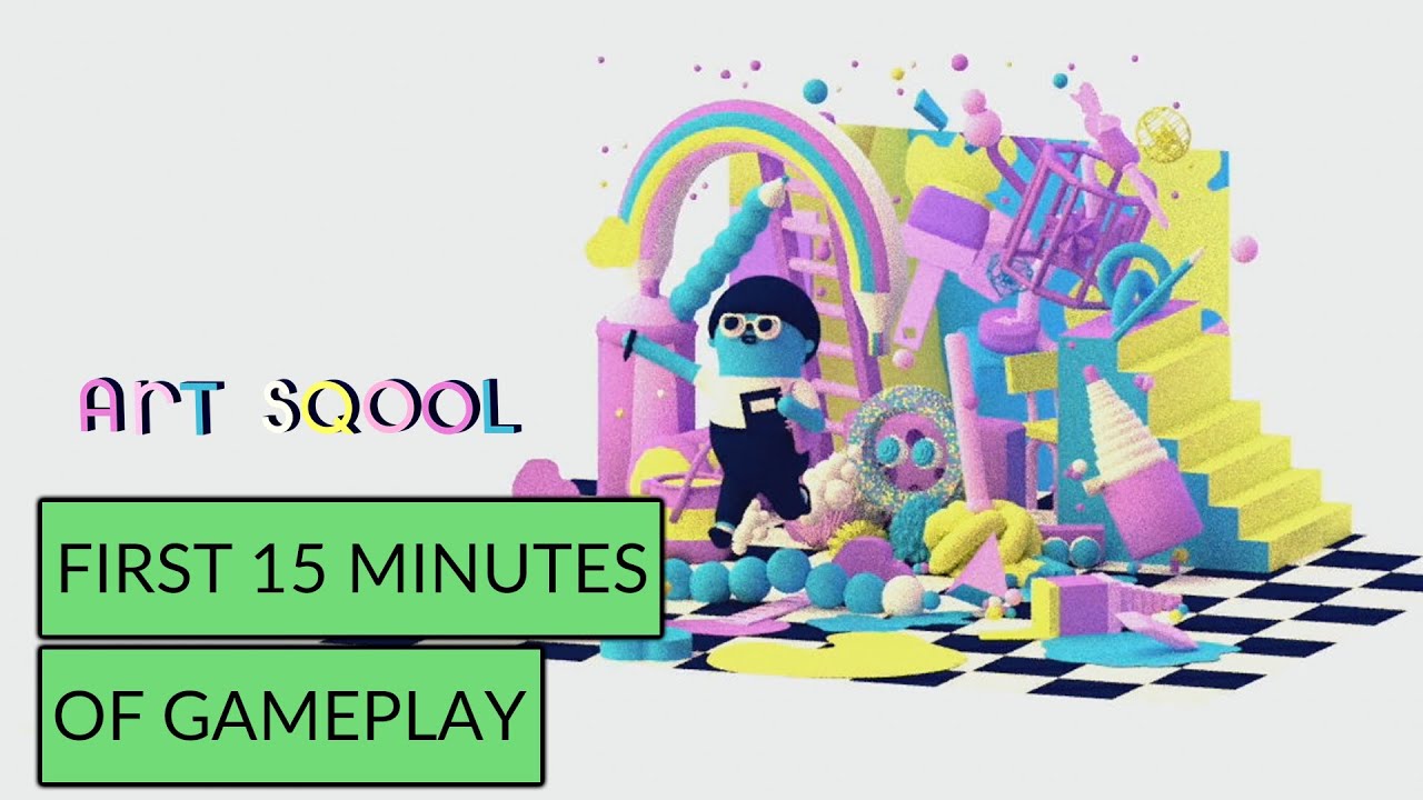 Art Sqool (Nintendo Switch) First 15 Minutes Of Gamplay