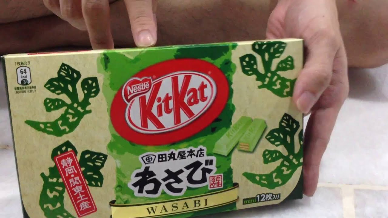 Wasabi Kit Kat Review YouTube