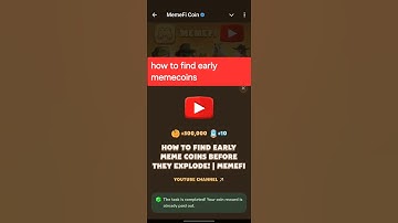 how to find early meme coins memefi answer #memefi #telegram #memecoin #tap2earn #notcoin #crypto