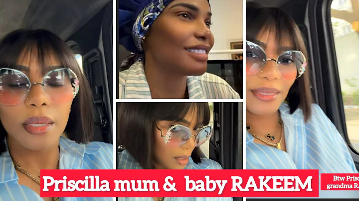 PRISCILLA MUM” IYABO OJO & RAKEEM, FUNKE AKINDELE BTS WITH CREW #priscilla #viral