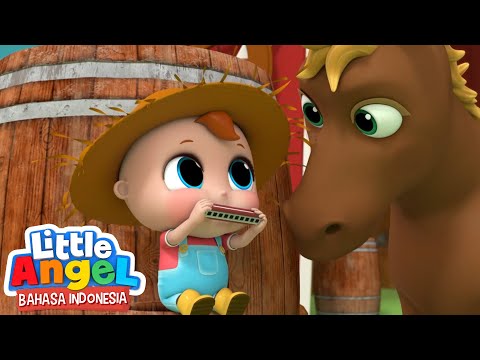 Main Di Kebun Pak MacDonald | Little Angel Bahasa Indonesia | Kartun dan Lagu Anak Anak