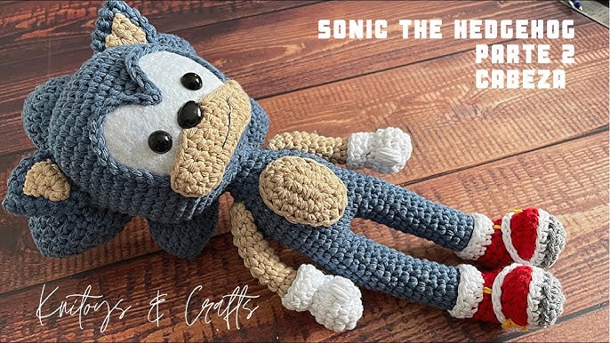 Sonic en peluche // paso a paso 