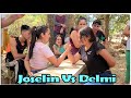 -Luchas De Manos Entre Joselin Y Delmi Quien De Las Dos Chicas Serán Mas Fuerte-