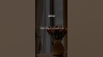 اخر سورة البقرة/قرأن كريم تلاوه خاشعه بصوت_القارى #ماهر_المعيقلي