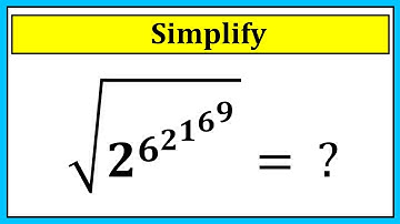 Nice Square Root Math Simplification | No Calculator !!!