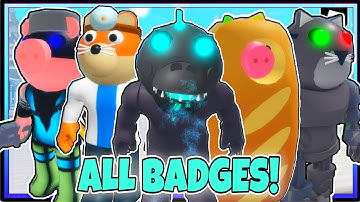 HOW TO GET ALL 9 BADGES in PIGGY BOOK 2 ALTERNATIVE VERSE | ROBLOX