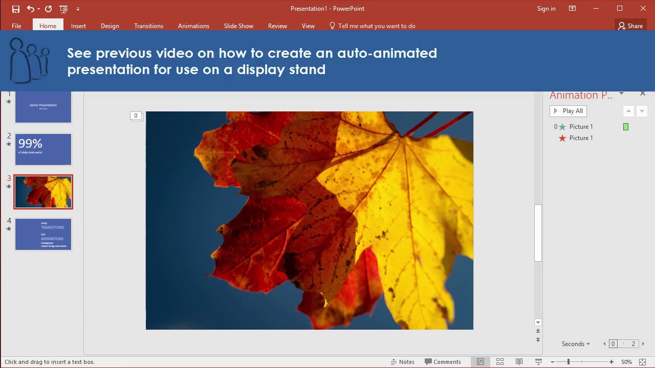 visual digital presentation further