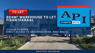 604m² Warehouse To Let in Fisantekraal