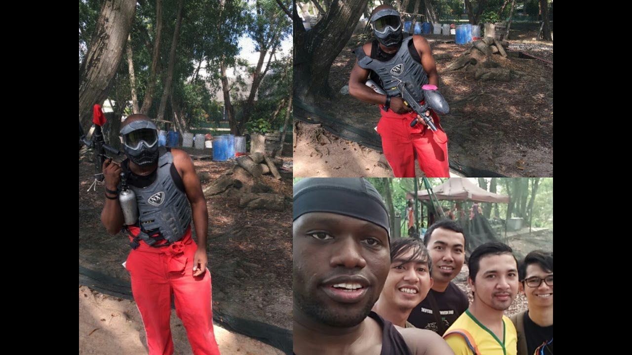Paintball Shooting Vs Archery shooting In Kuala Lumpur Malaysia part