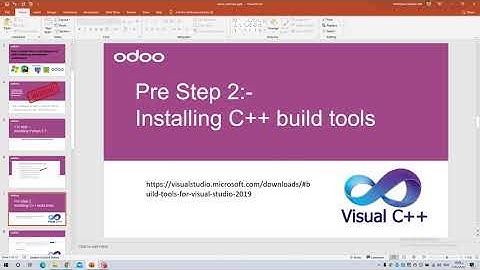 Odoo 13 on Windows 10 Tutorials -02