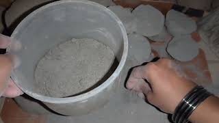 JB Ap Apni Pure Soft Sand m Bhol KY 2 bar cement add kr dyn ly phr texture hard 🥲 #crumblingasmr  screenshot 5