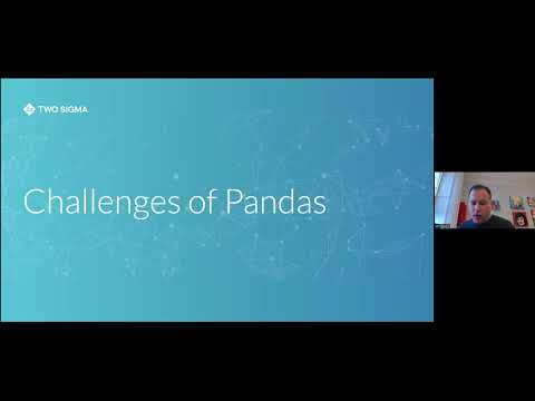 Two Sigma Presents Pandas at a Crossroads the Past Present and Future with Jeff Reback