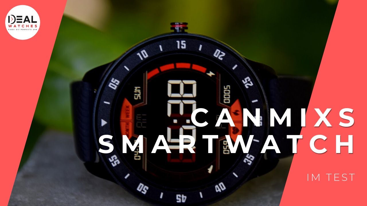 ➤ Canmix Smartwatch im Test » Eine schicke Smartwatch für unter 50 Euro  [Review] - YouTube