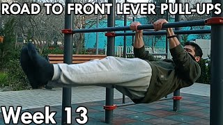 Full Front Lever Pulls & Weighted Single Leg FL Pull-ups
