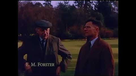 E. M. Forster e Christopher Isherwood no King’s College, Cambridge