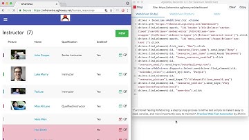 TestWise Recorder (Chrome Extension) records user actions into Selenium WebDriver scripts