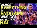 Almost Everything In Endgame Was CGI, Except That Rat (Worst and Best Bits of the DC Universe)