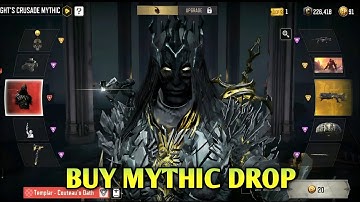 NEW Mythic Templar Draw Purchase CODM | Knight