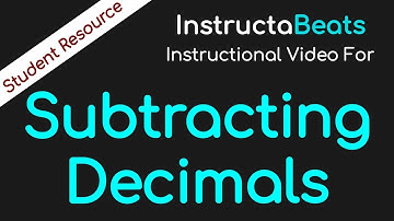 Subtracting Decimals - Instructional Video (5.NBT.7)