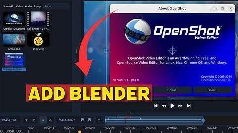 How to Add Blender in Openshot 2025?
