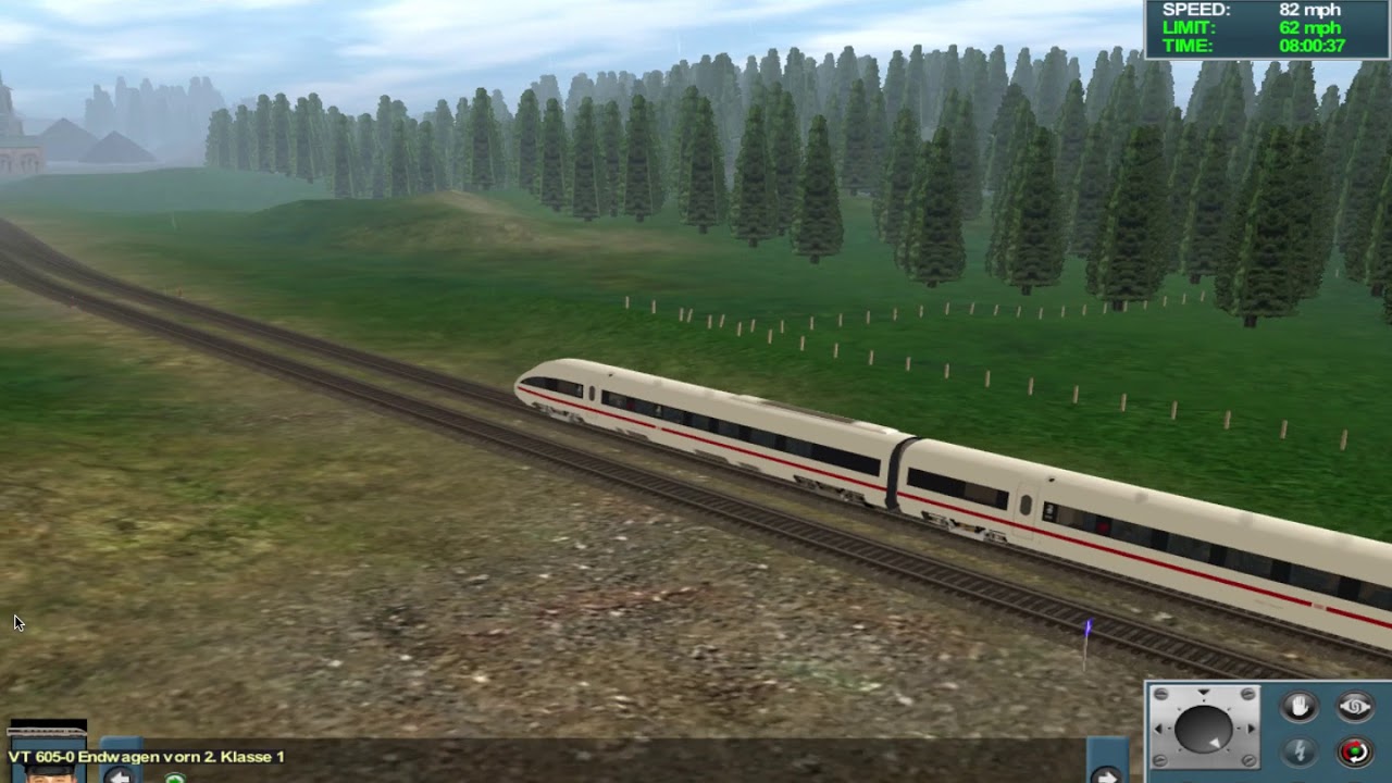 Карта сквозь горы для trainz 2012