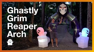 10' Grim Reaper  Halloween  Inflatable Arch from Danxilu  Unboxing and Review