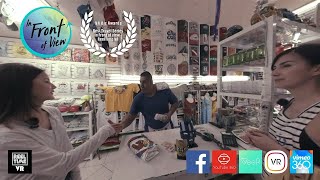 In Front of View - Coral Negro Market in Cancun Mexico in 360° VR