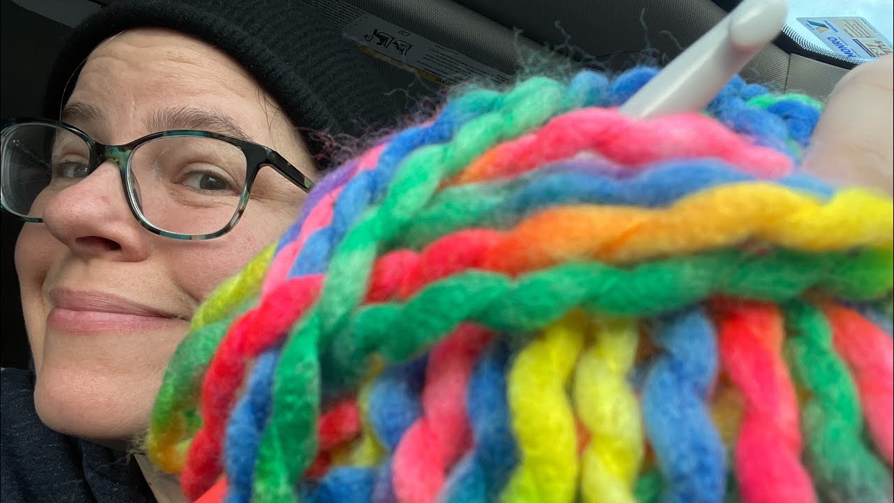  2PK Eco Basics Tie Dye Yarn for Knitting and
