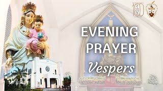 VESPERS MONDAY 30TH WEEK IN ORDINARY TIME OCTOBER 27 2025
